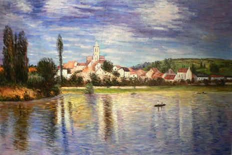 Vetheuil in Summer